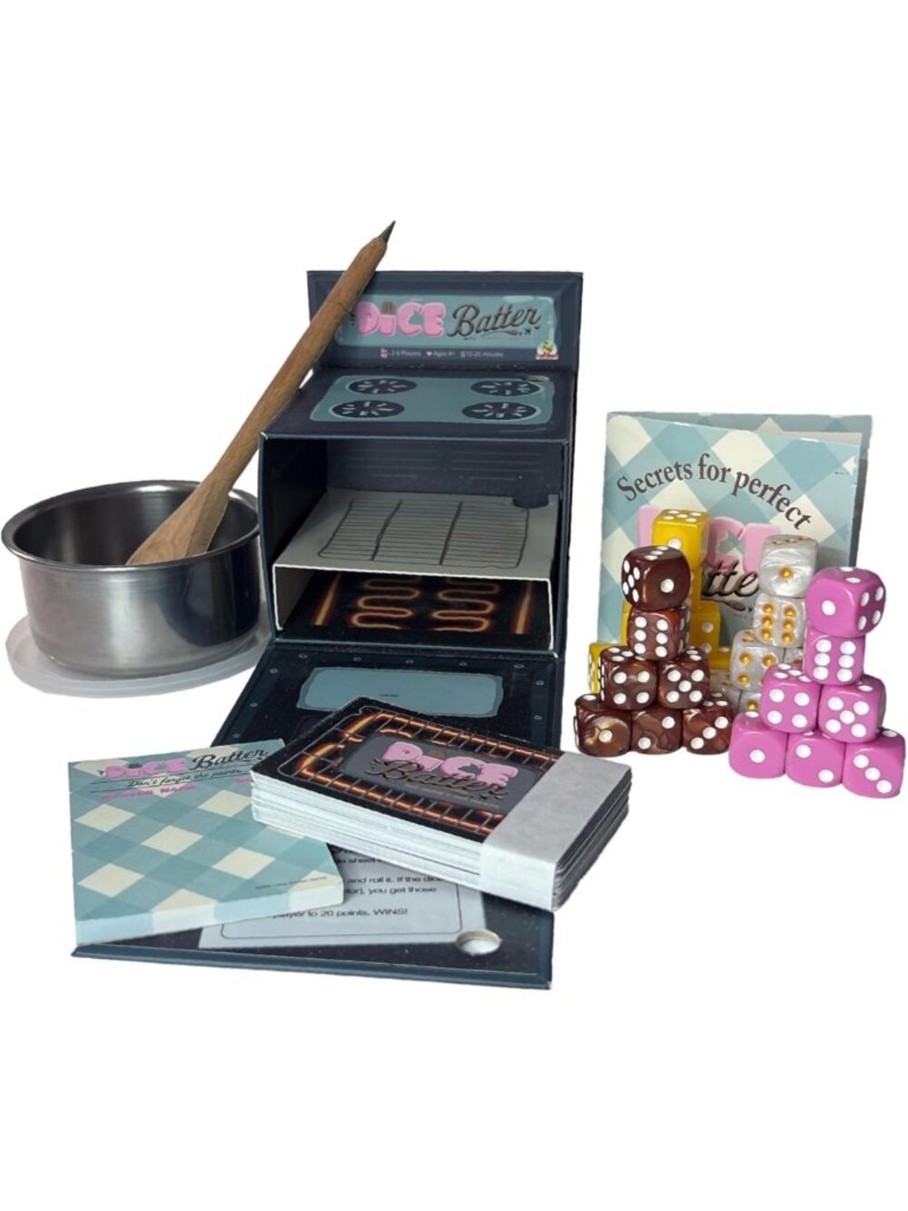 Fun Food-Themed Dice Game for Kids & Families | Fast-Paced 2-4 Players | Travel